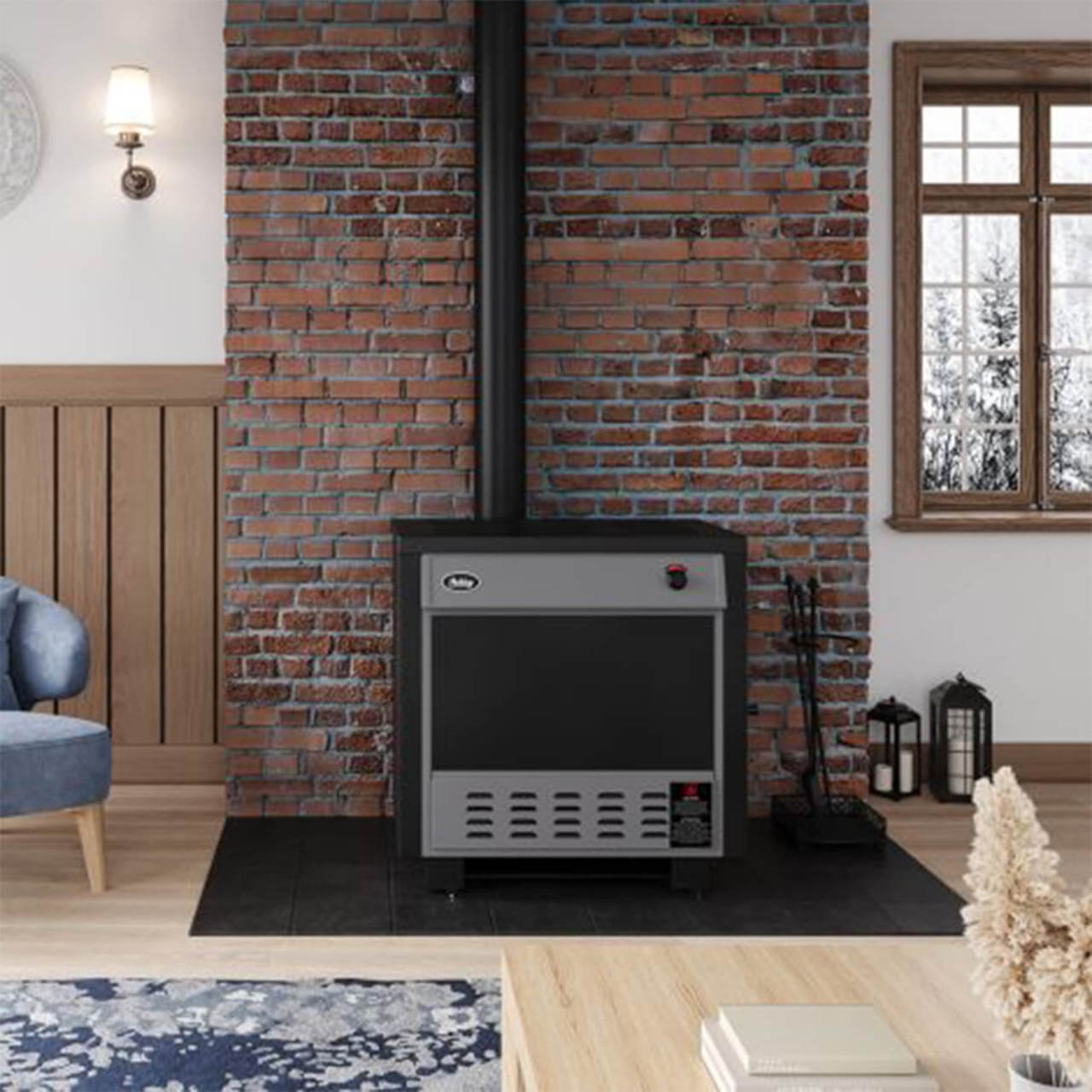 Ashley 2000 Sq. Ft. Wood Burning Circulator - AW40