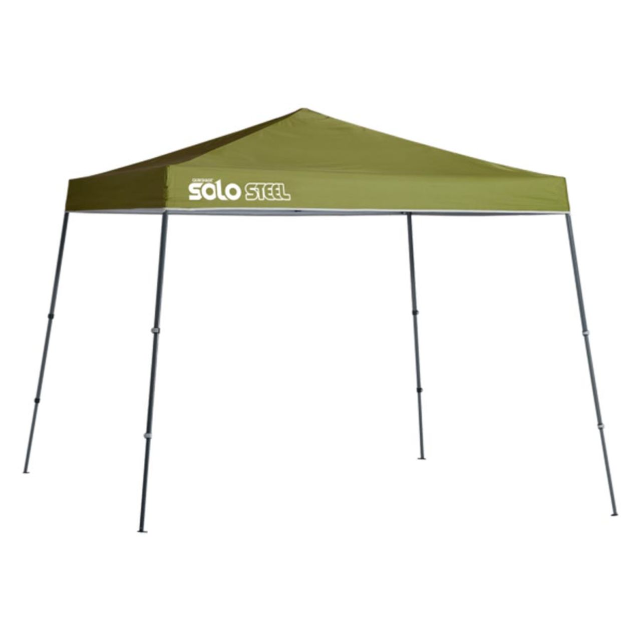 Solo Steel 72 11' x 11' Slant Leg Canopy - Olive
