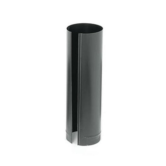 7" x 24" 24-Ga. Snap-Lock Black Stovepipe