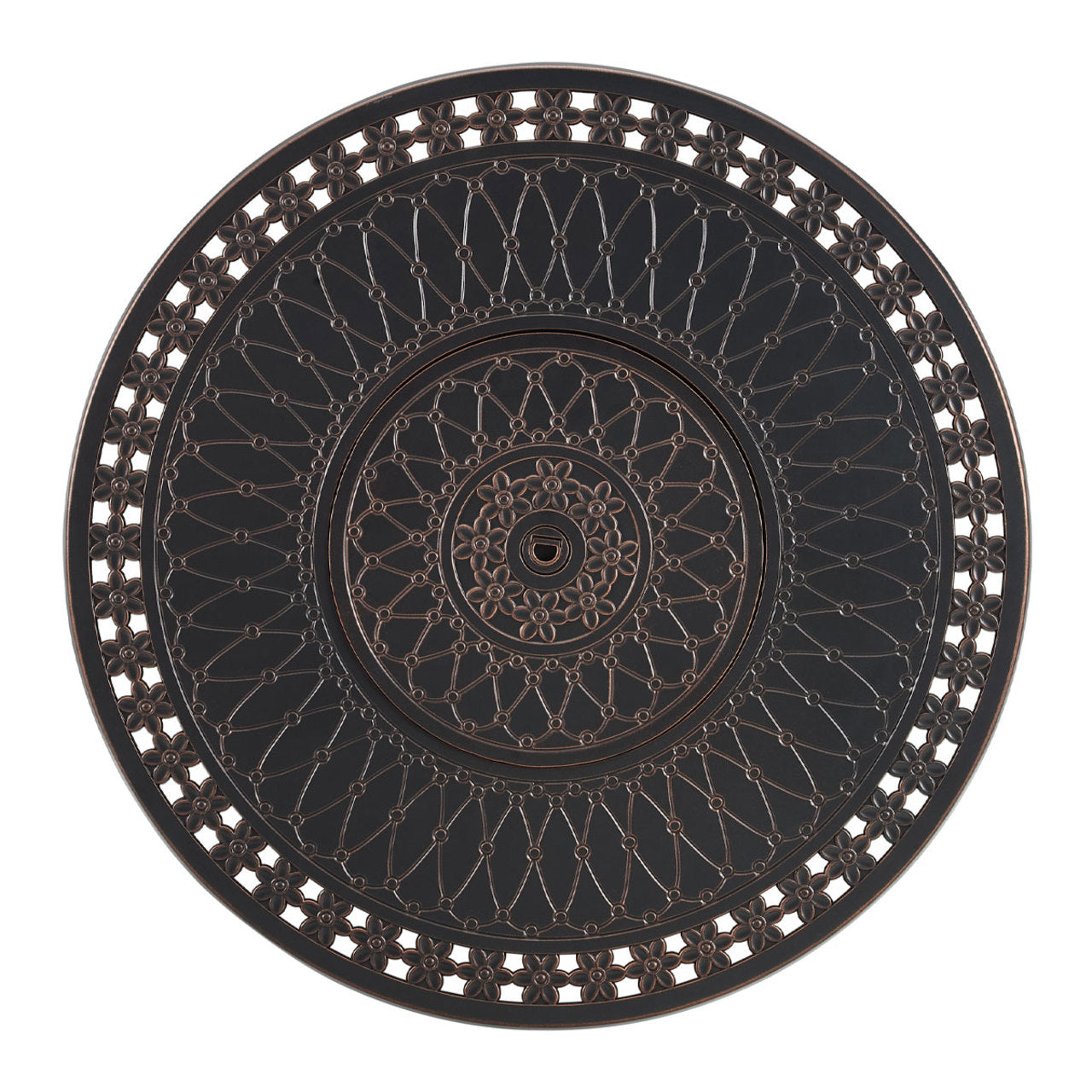 Columbia 34" Aluminum Round LPG Fire Pit