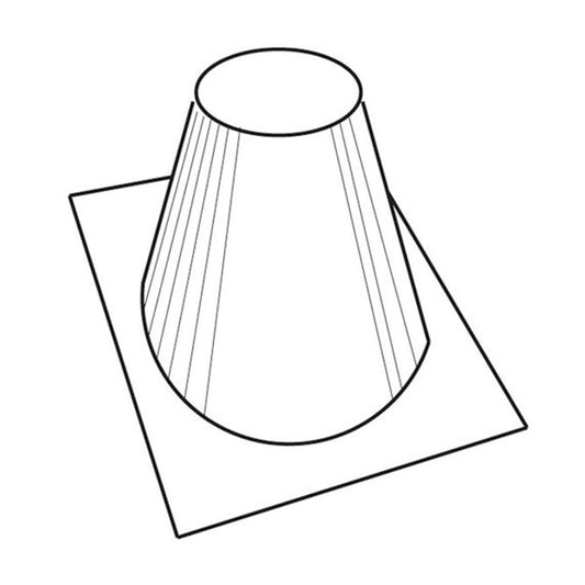 12" 6/12 - 12/12 Pitch Roof Flashing