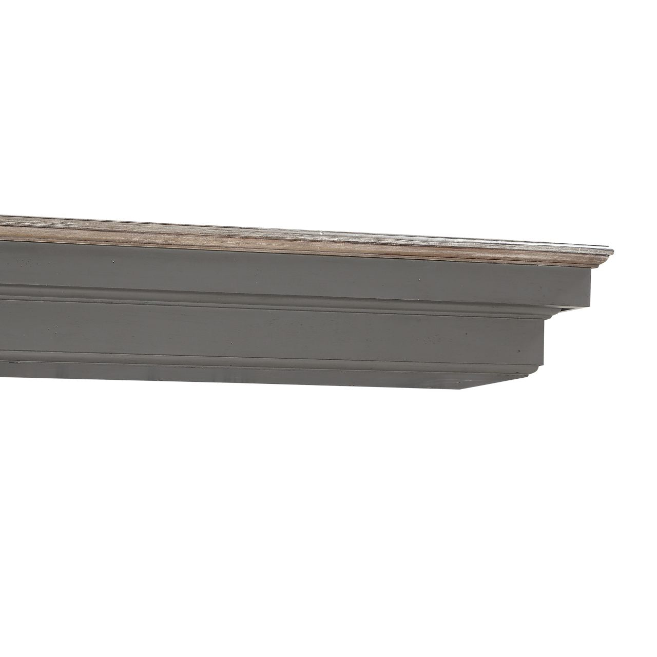 48" Hadley Fireplace Shelf by Pearl Mantels - Cottage Distressed Finish