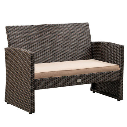 Fire Sense Ashville Wicker Patio Set - 63742