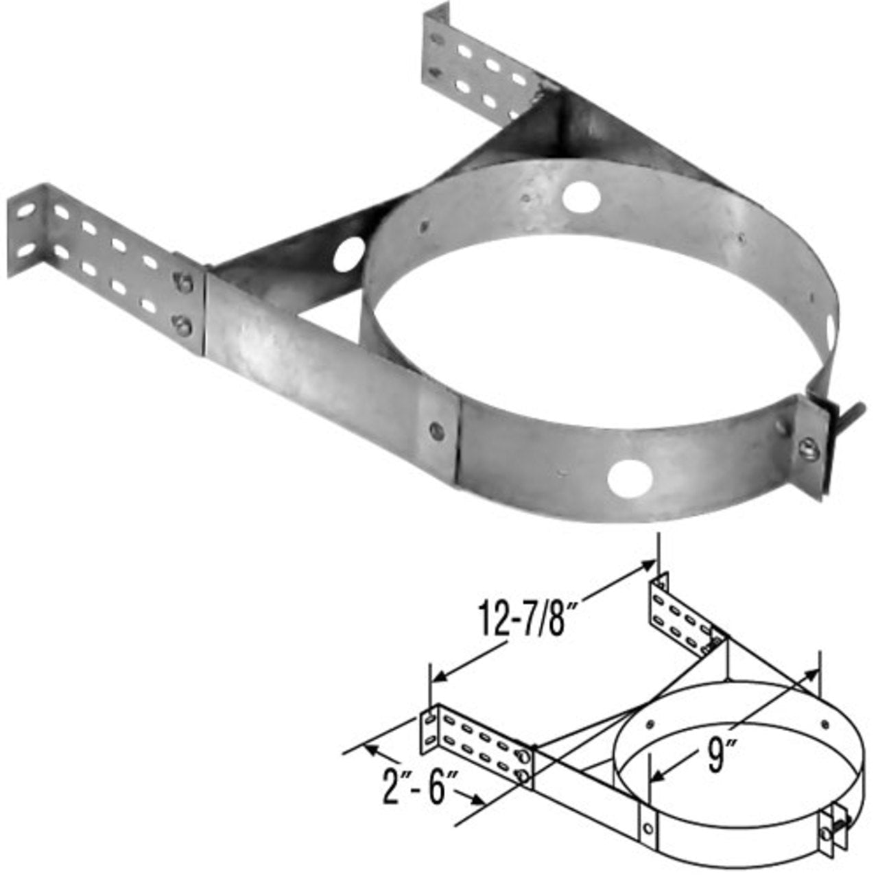 7'' DuraTech Thru-the Wall Kit - DT730-KIT