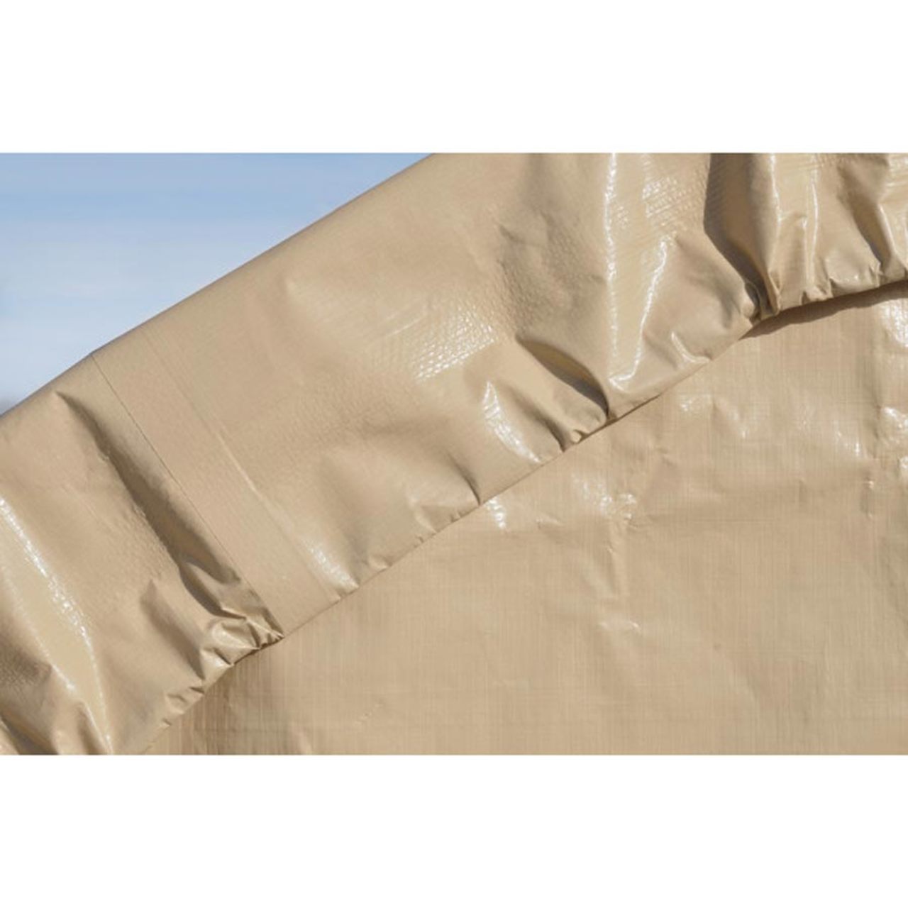 AutoShelter 10' x 15' Tan Roundtop Garage