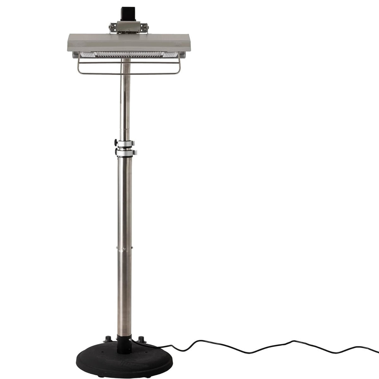 Stainless Steel Telescoping Offset Pole Mounted Infrared Patio Heater
