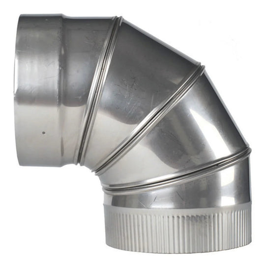 7" Rhino Rigid 316L Stainless Steel 90-Degree Adjustable Elbow - EL316-7-90