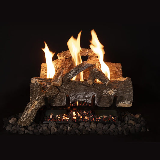 Grand Canyon 18" Weathered Oak Gas Log Set - Vent Free
