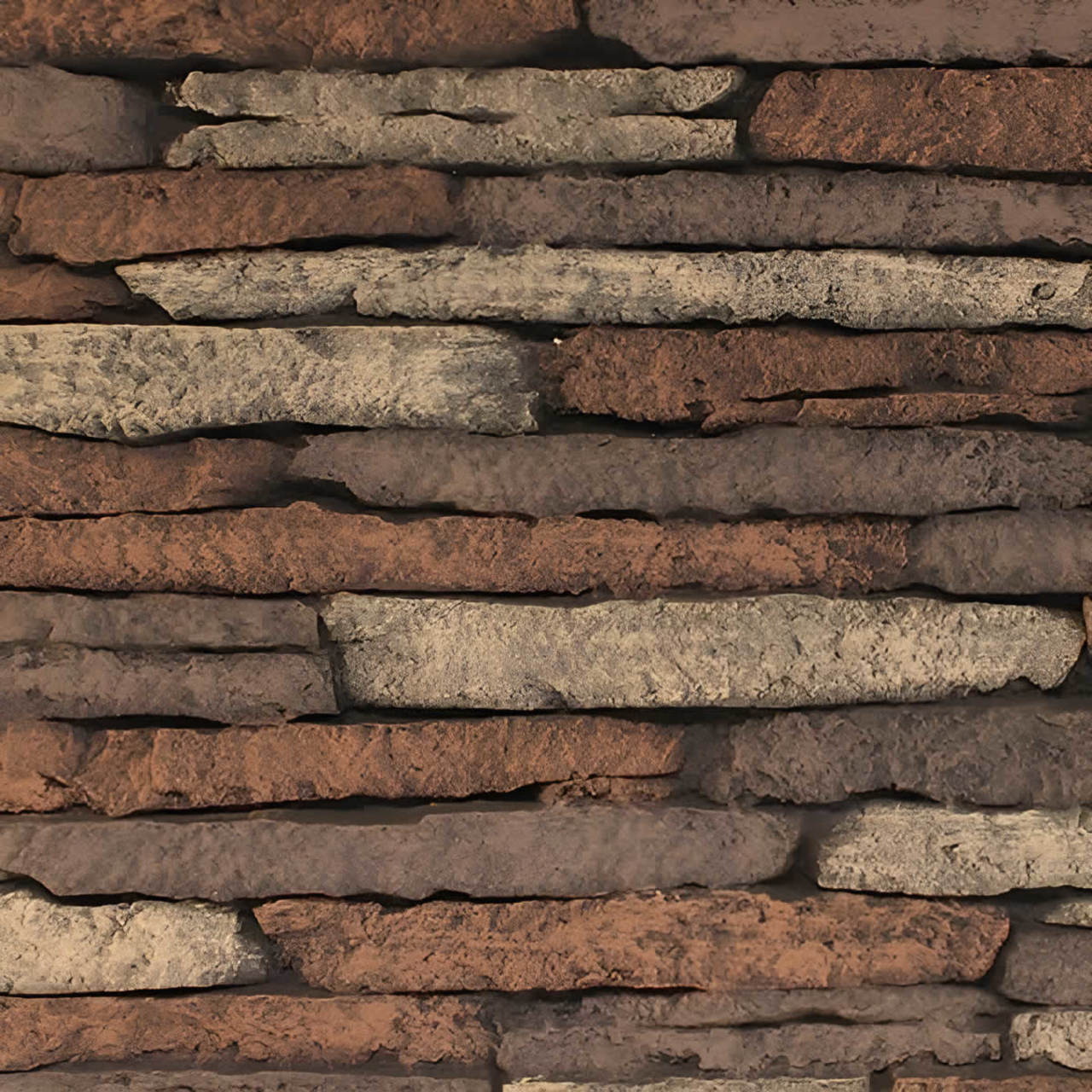 White Mountain Hearth Liner, Stacked Limestone, Ceramic Fiber, 36-inch VBP36T2G