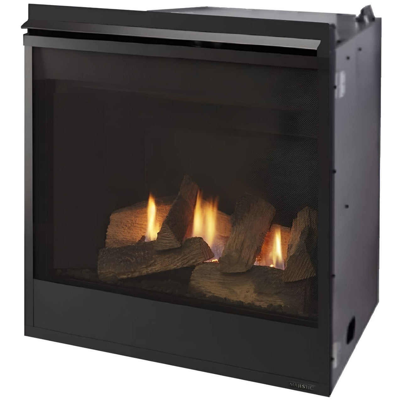 Majestic 32" Mercury Direct Vent NG Fireplace Top/Rear with Intellifire System - MERC32IN