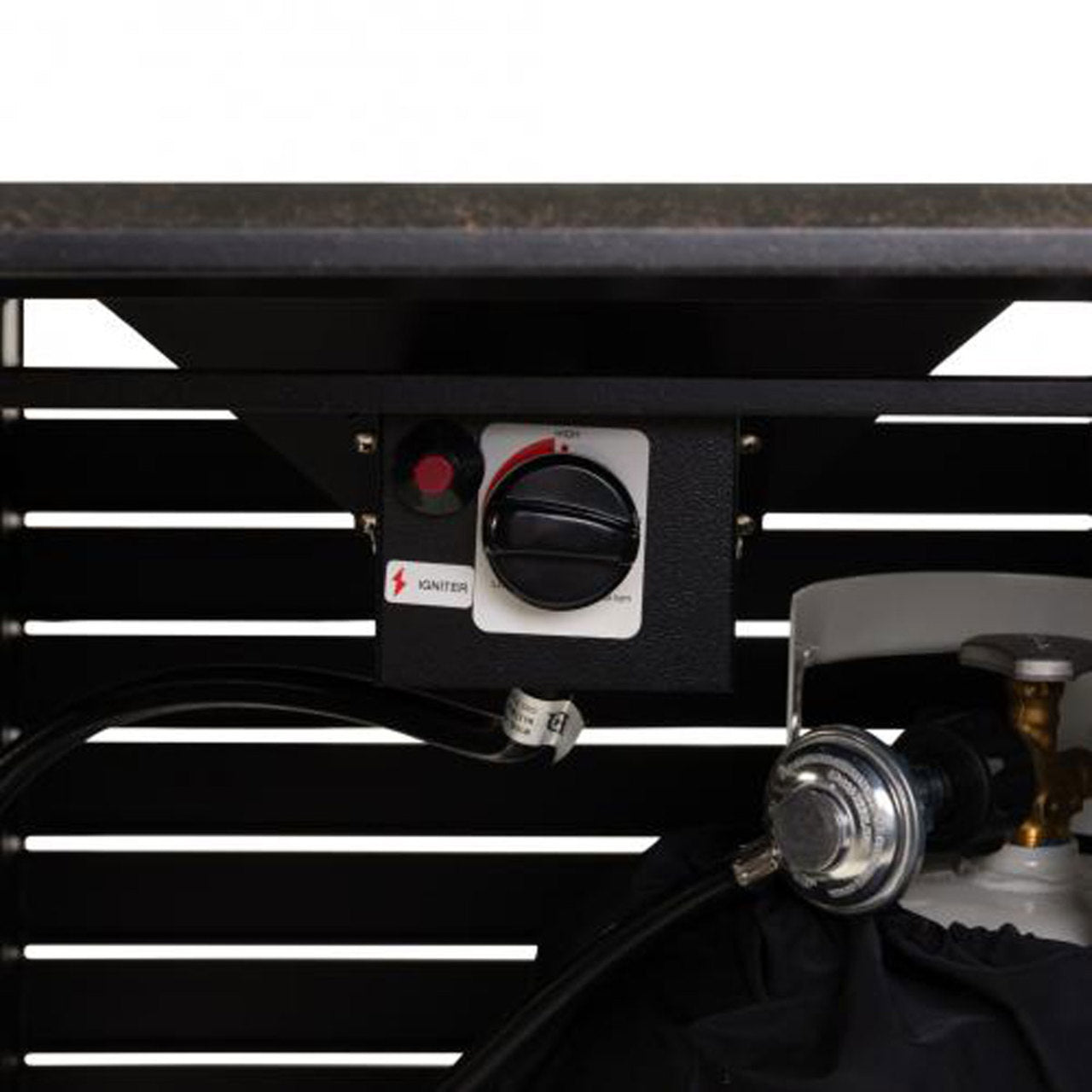 Longmont Aluminum Rectangular LPG Fire Pit