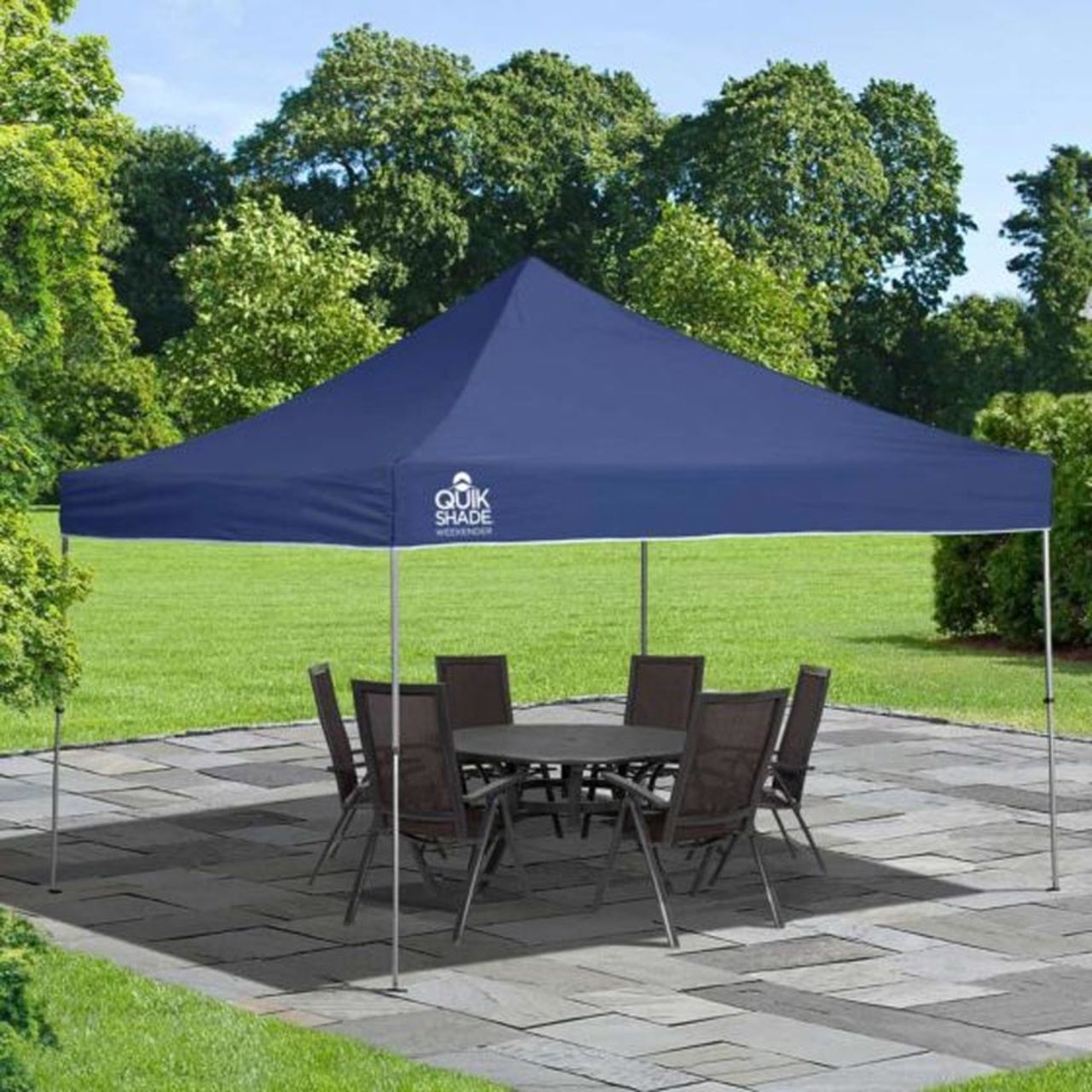 Weekender Elite WE144 12' x 12' Straight Leg Canopy - Twilight Blue