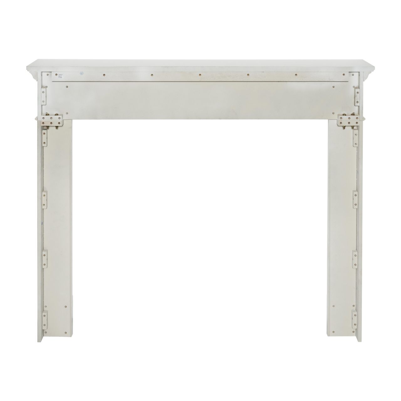 48" Mike MDF Fireplace Mantel by Pearl Mantels - White Paint Finish