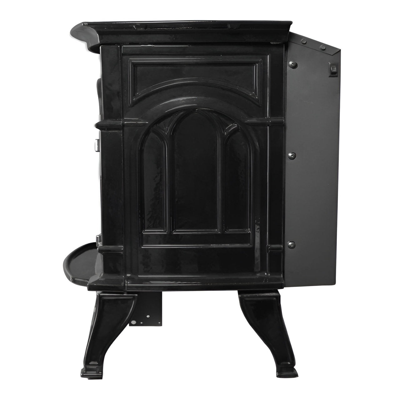 US Stove 1,500 Sq Ft Vent Free Cast-Iron Liquid Propane Gas Stove "“ Black