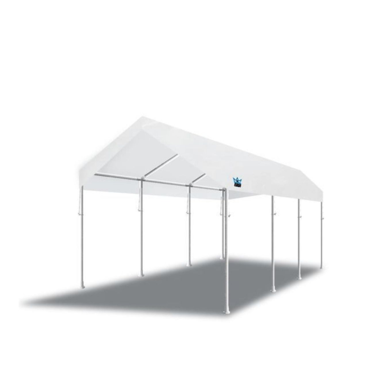 King Canopy  10' x 20' White 8 Leg Canopy