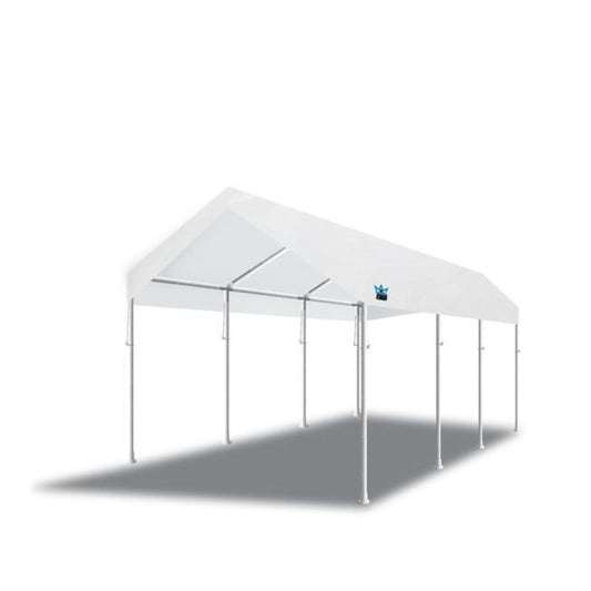 King Canopy  10' x 20' White 8 Leg Canopy