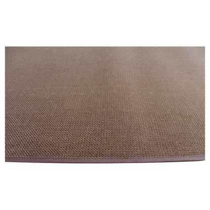 4' Rectangle Brown Guardian Fireplace Rug