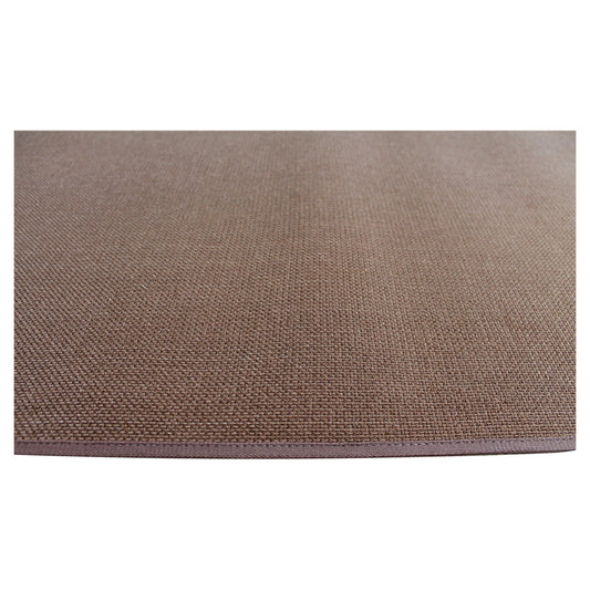 4' Rectangle Brown Guardian Fireplace Rug