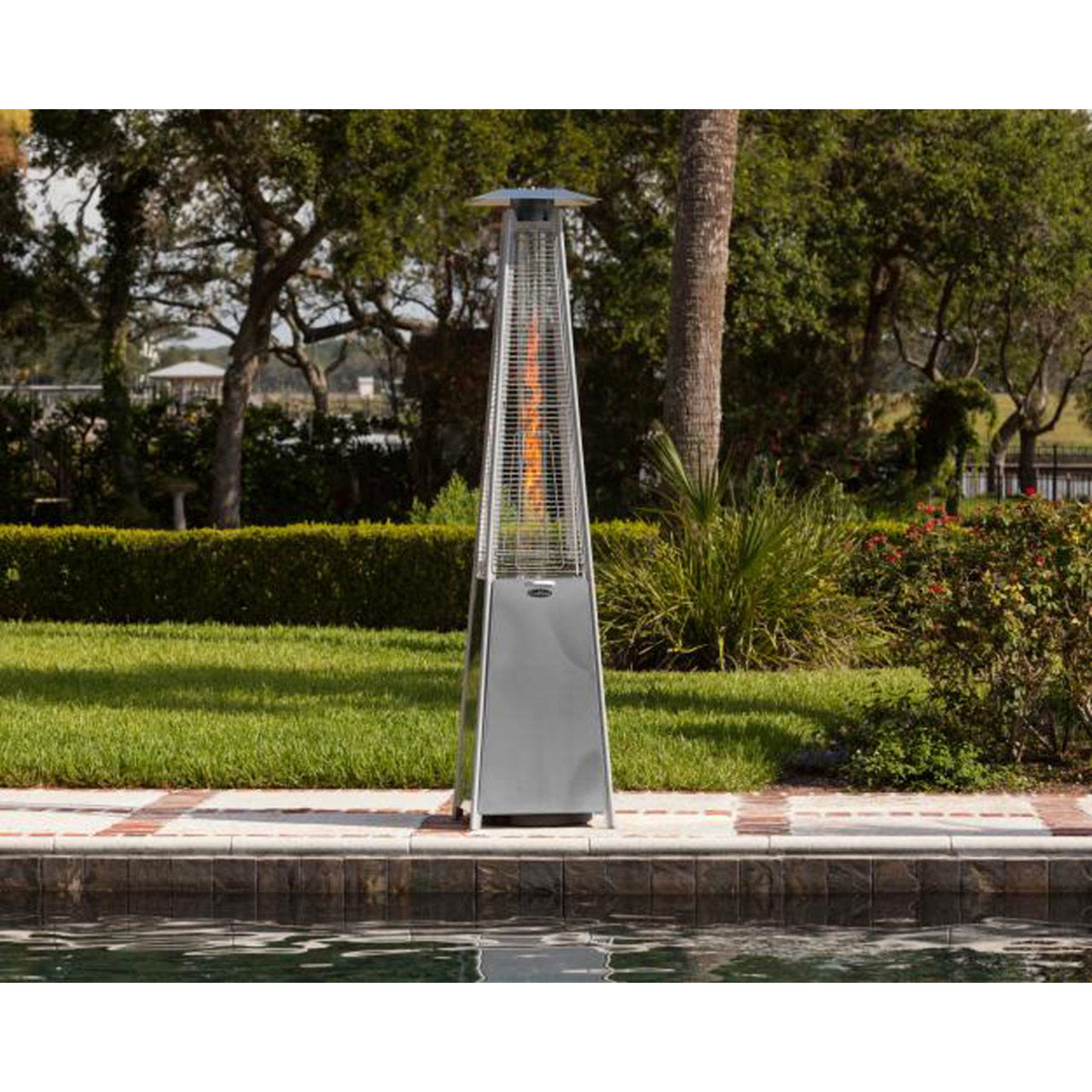 Stainless Steel Pyramid Flame Heater