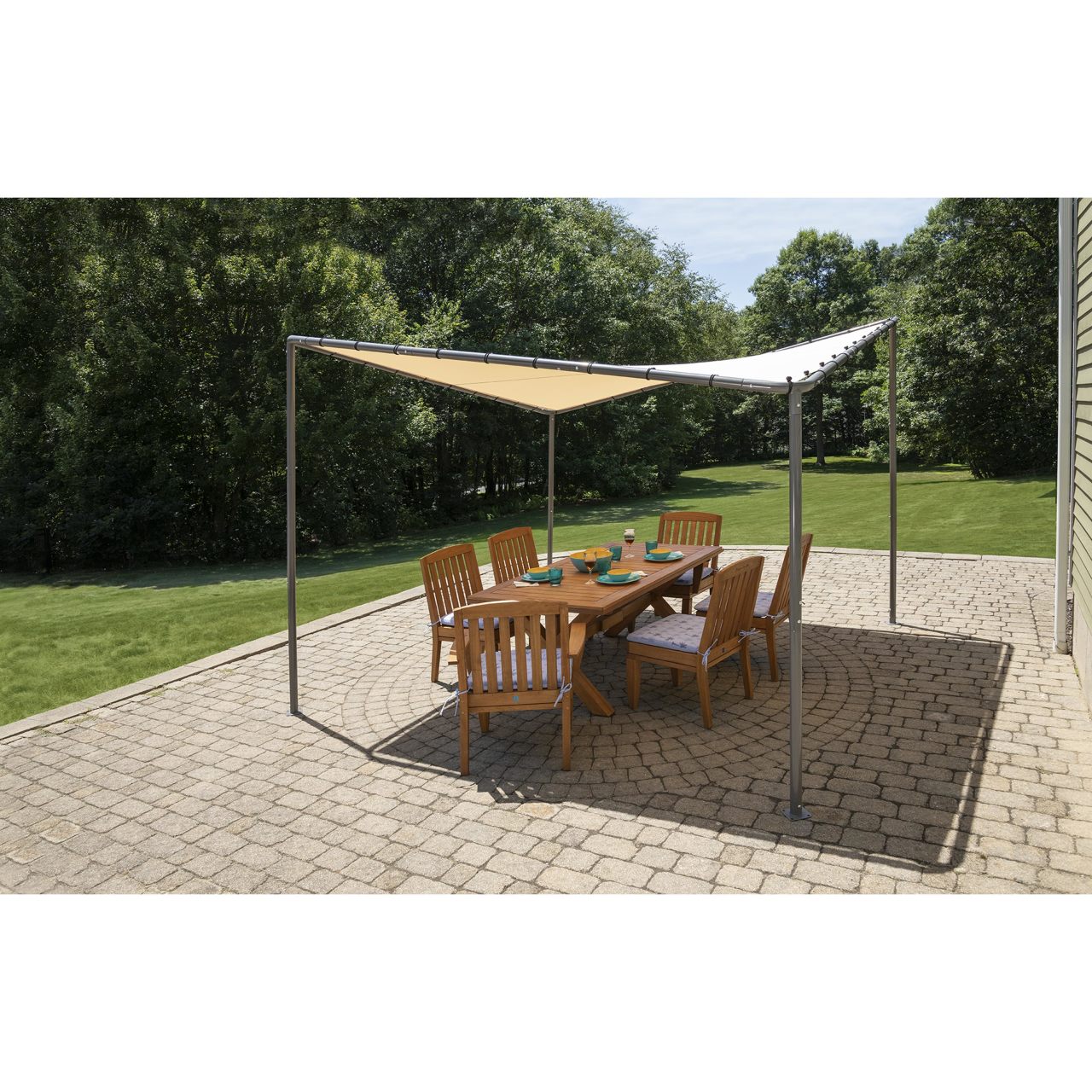 Del Ray 10' x 10' Gazebo Canopy - Tan
