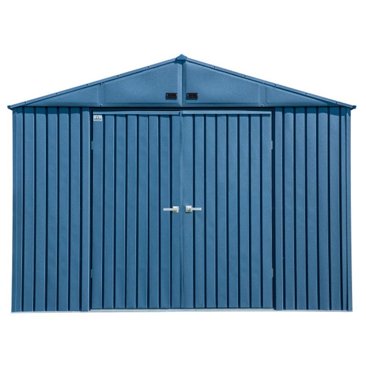 Arrow Elite Steel Storage Shed  10' x 8' Blue Gray