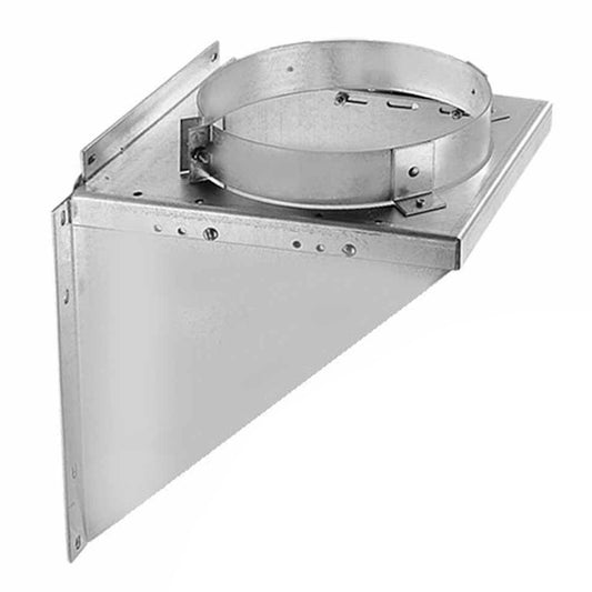 5" DuraTech Adjustable Stainless Steel Tee Support Bracket - 5DT-TSBSS