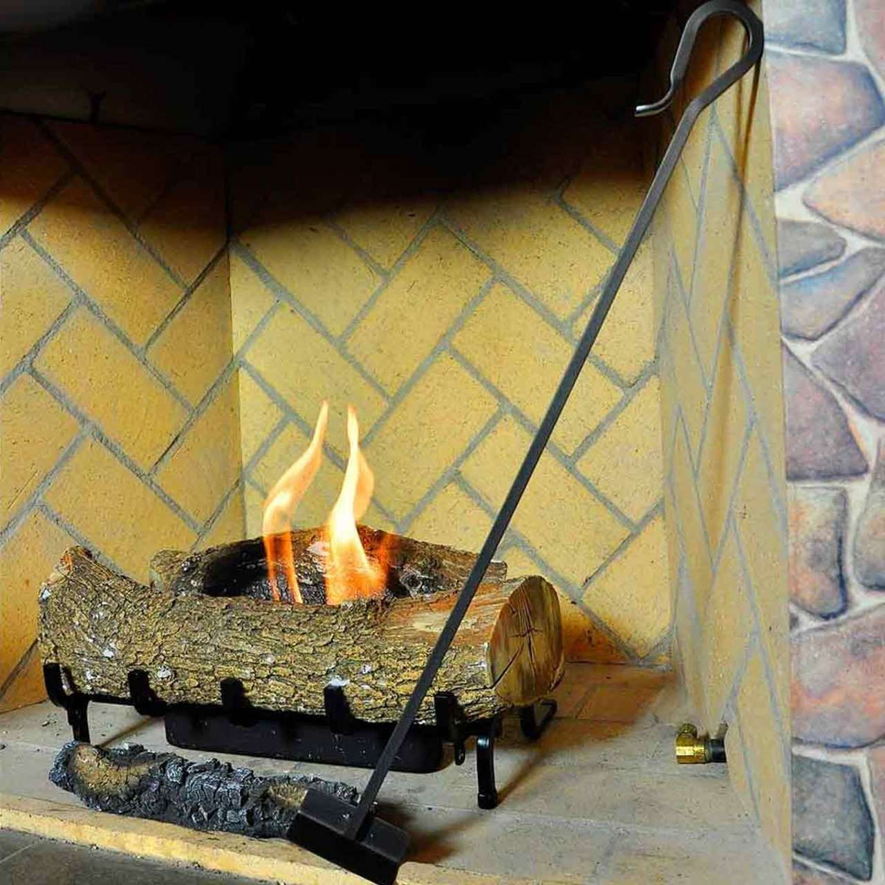 Shepherd's Hook Hoe - 28'' Long - Black Powder Coated Finish
