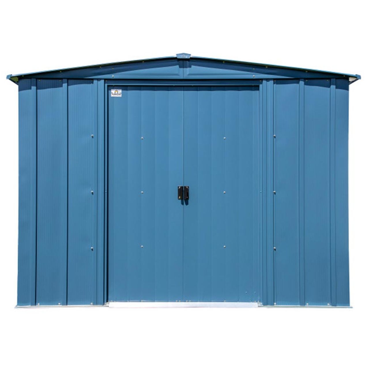 Arrow Classic Steel Storage Shed 8' x 6, Blue Gray