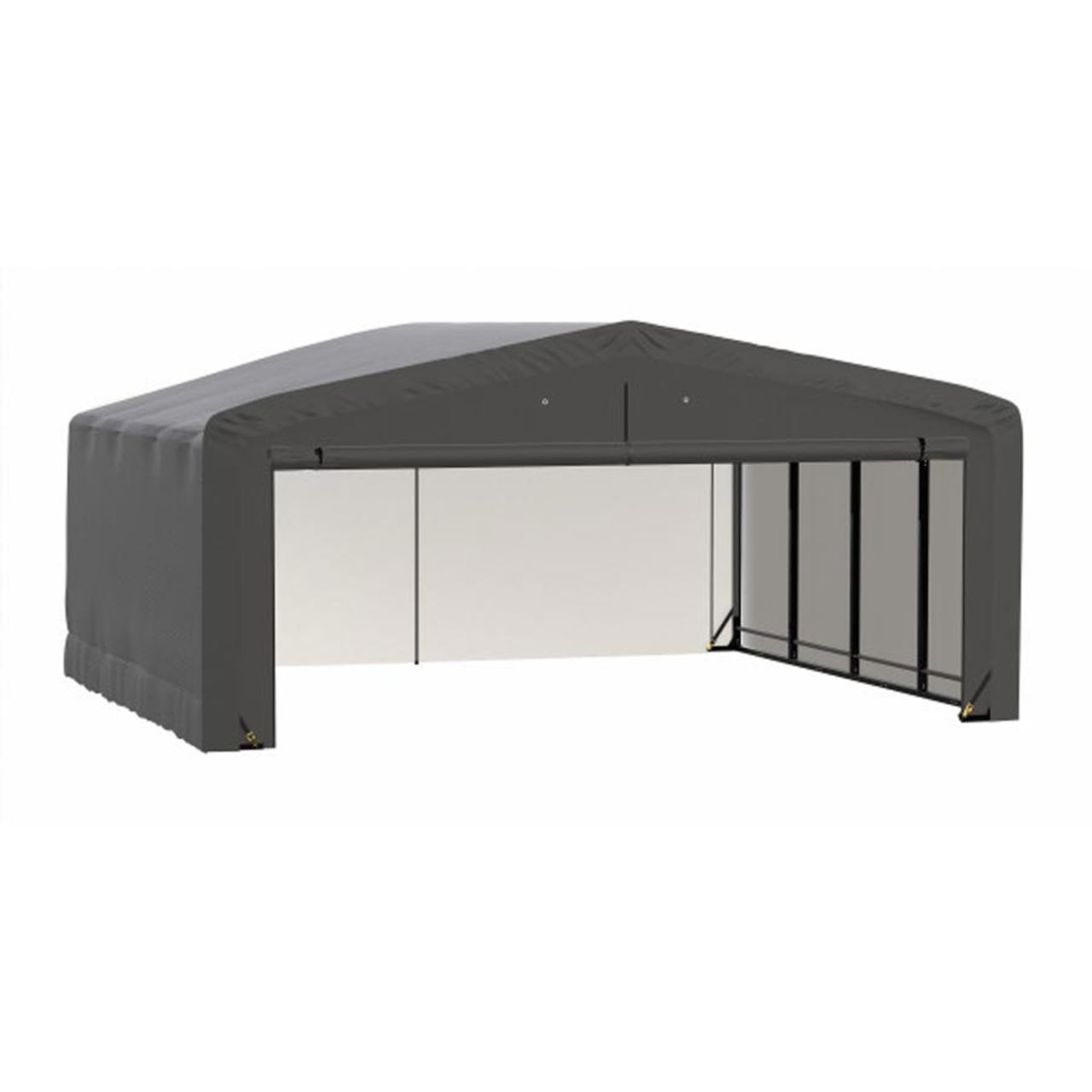 ShelterTube 20' x 18' x 10' Wind & Snow-Load Rated Garage - Gray