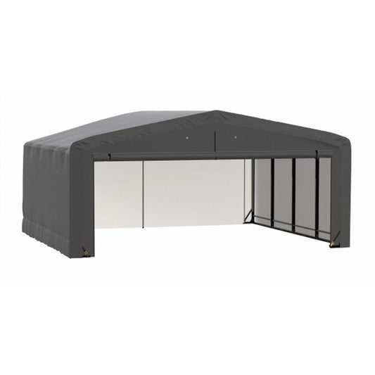 ShelterTube 20' x 18' x 10' Wind & Snow-Load Rated Garage - Gray