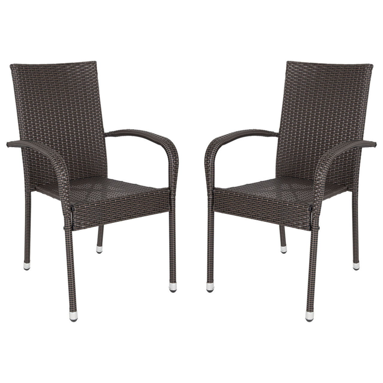 Fire Sense Hialeah Wicker Dining Chair Set of 2 - 65464
