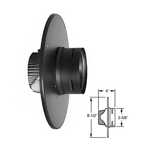 3" PelletVent Pro Flex Trim Collar - 3PVP-FTC