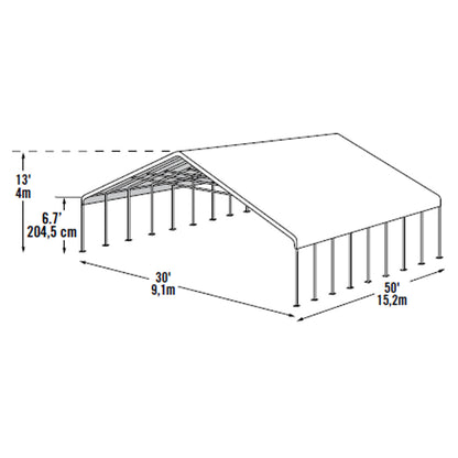 ShelterLogic 30' x 50' Ultra Max Big Country Canopy - 27774