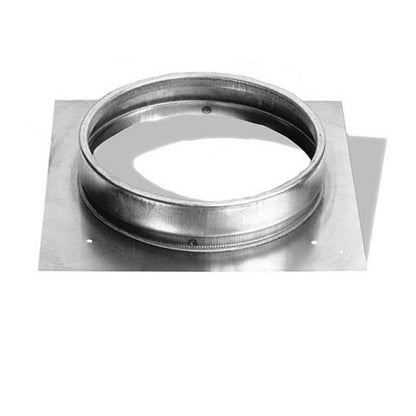 6 DuraLiner Round Flat Stove Connector - 6DLR-FCNR