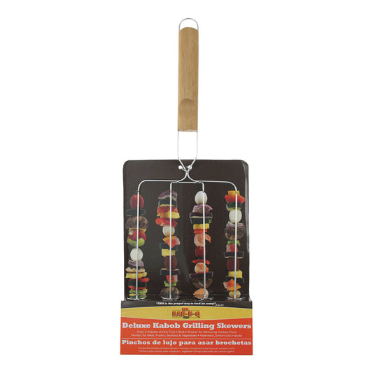 Mr. Bar-B-Q 4 Pronged Kabob Grilling Basket
