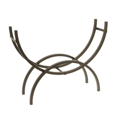 HY-C 60" Black Crescent Log Rack