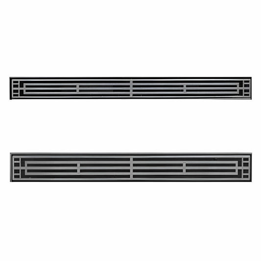 White Mountain Hearth Mission Louvers, 22, Matte Black DVG22MBL