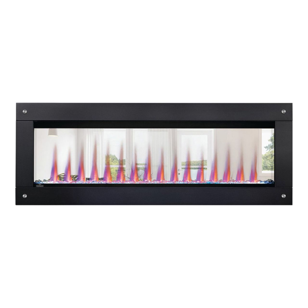 Napoleon CLEARion Elite 60 See Through Electric Fireplace NEFBD60HE