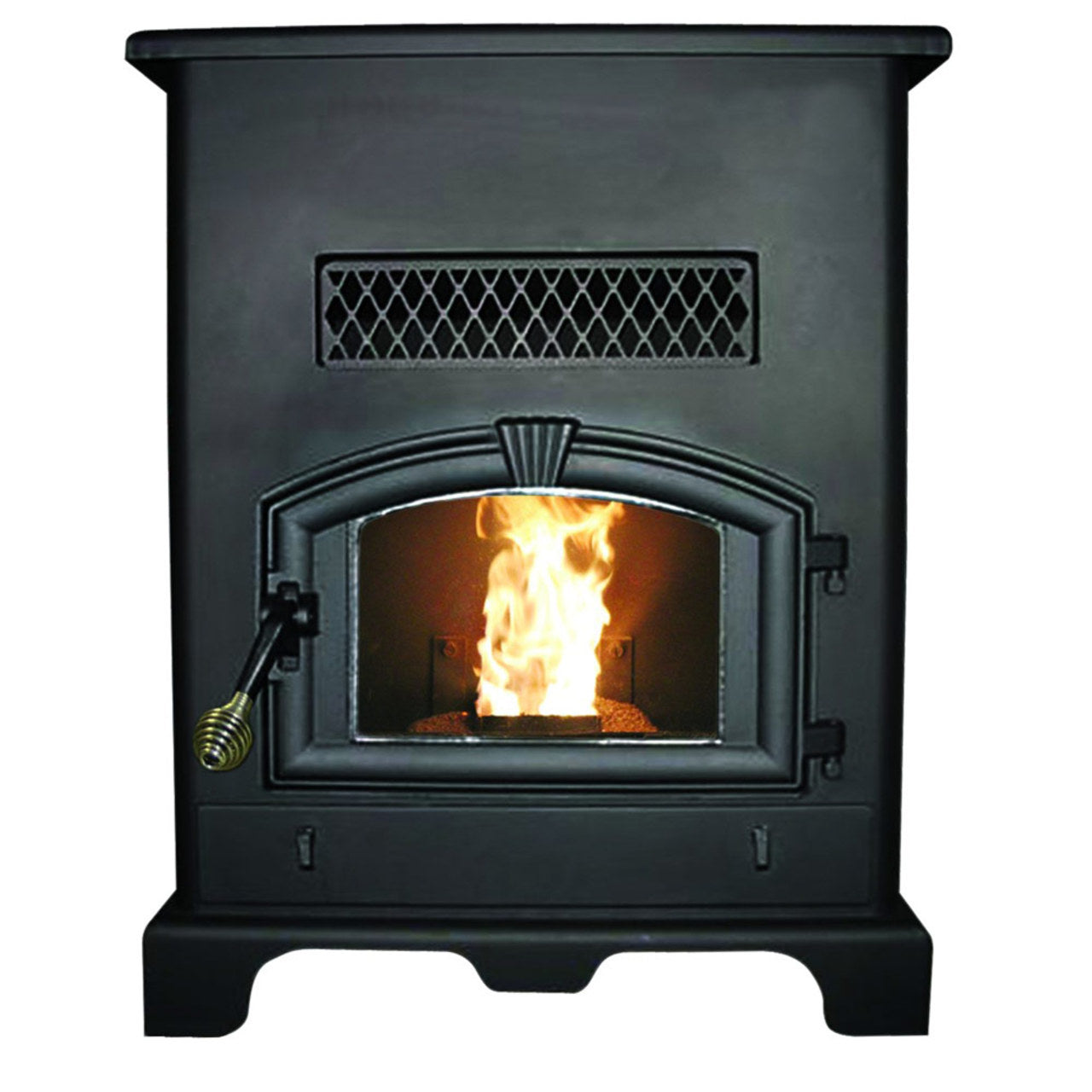 U.S. Stove Large Pellet Stove with Ash Pan