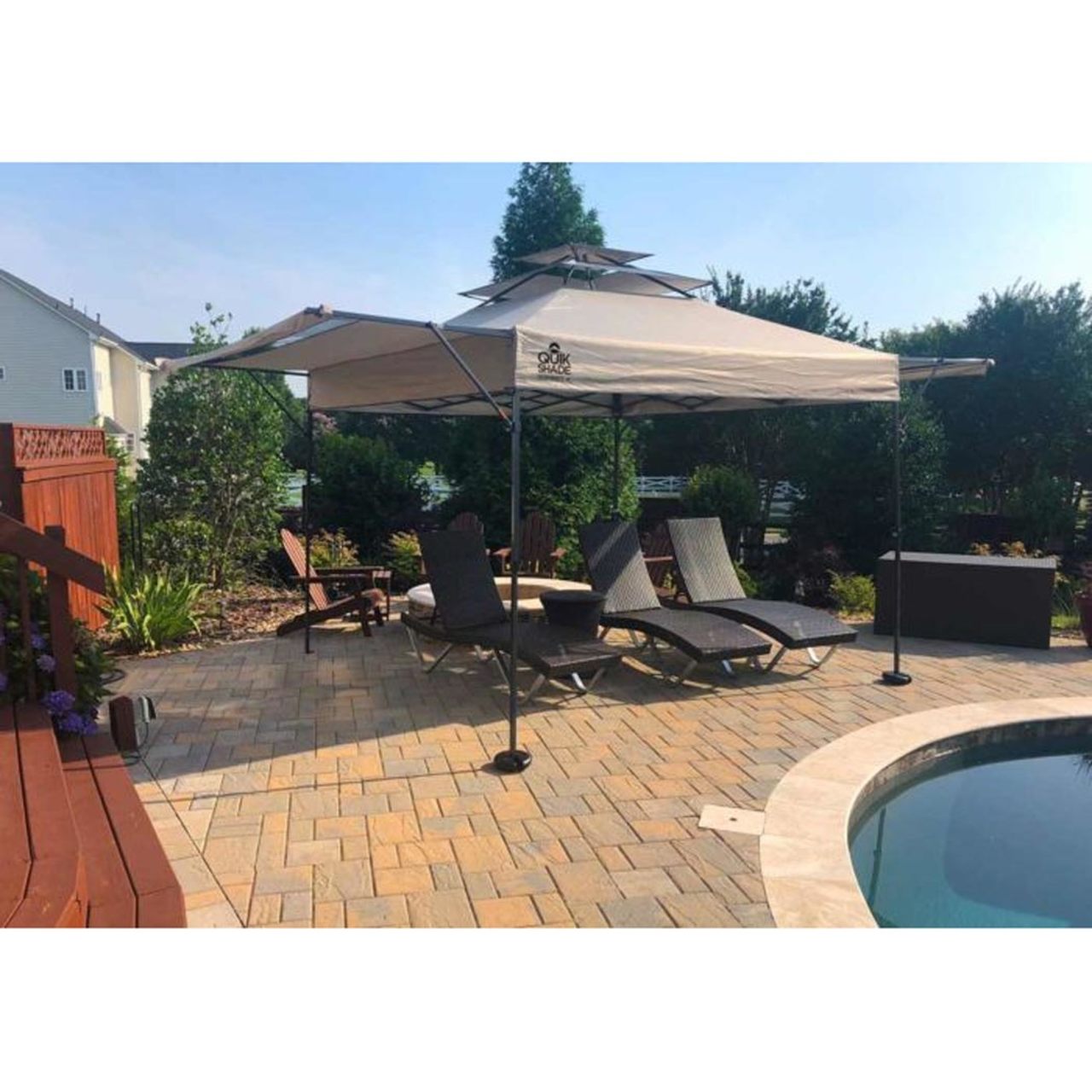 Summit SX170 10' x 17' Straight Leg Canopy - Taupe