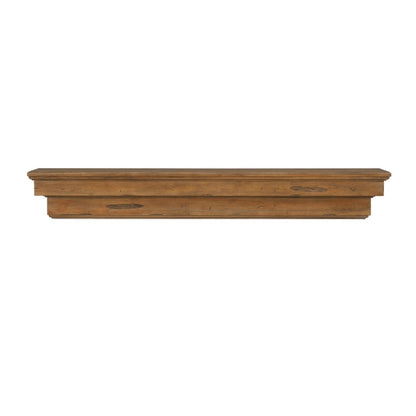 48" Celeste Fireplace Shelf by Pearl Mantels - Dune Distressed Finish