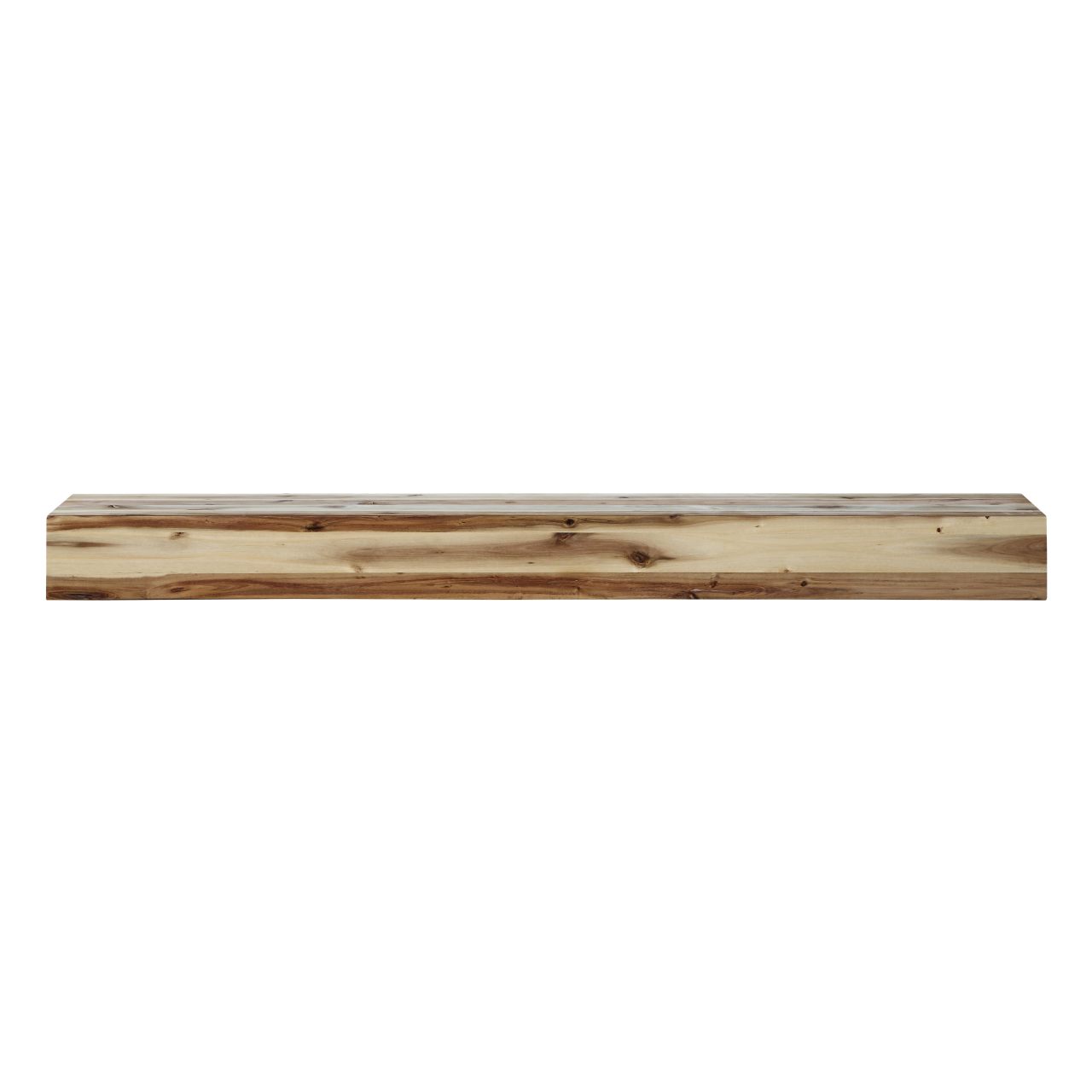 48" Acacia Fireplace Shelf by Pearl Mantels - Natural Finish