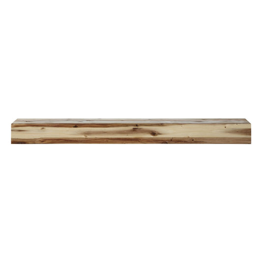 48" Acacia Fireplace Shelf by Pearl Mantels - Natural Finish