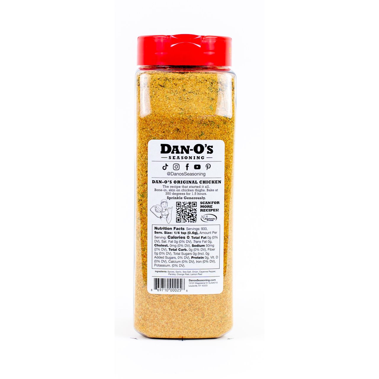 Dan-O's Original Spicy Seasoning - 20 Oz