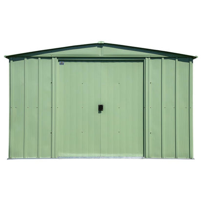 Arrow Classic Steel Storage Shed  10' x 12' - Sage Green