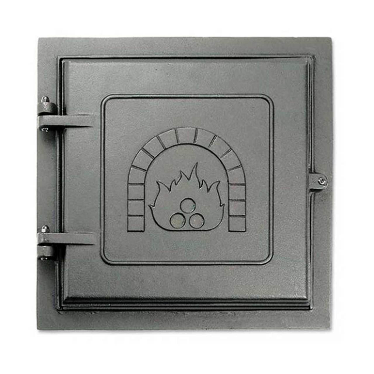 Chimney Black Clean-Out Door 12" X 12"