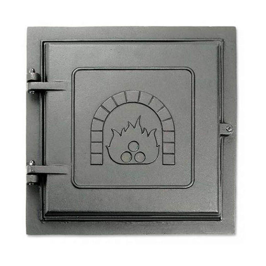 Chimney Black Clean-Out Door 12" X 12"