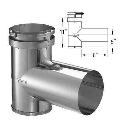 7'' DuraFlexAL Tee - 7DFA-T