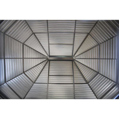 Charleston 12 x 18 Solarium - Dark Gray