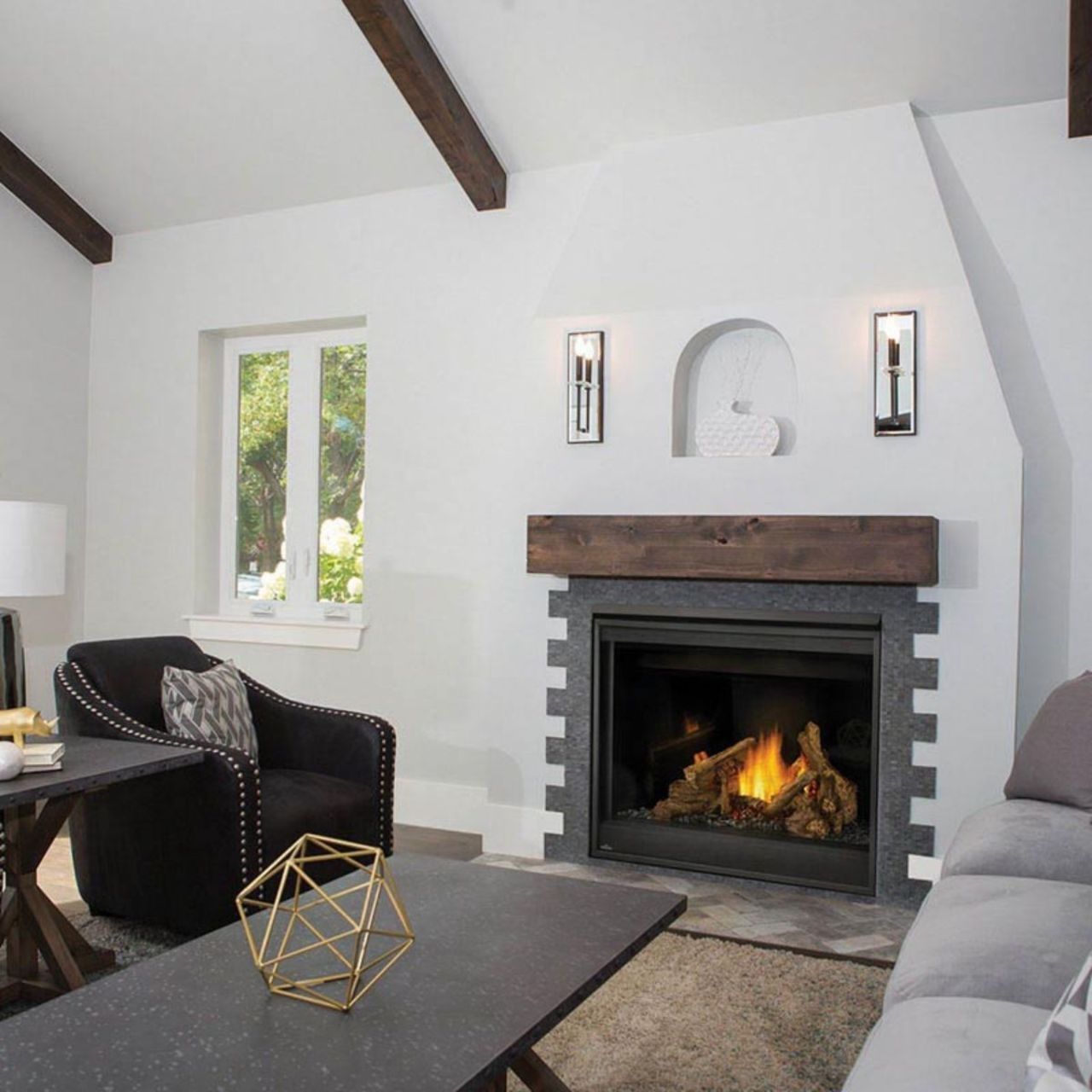 Napoleon Ascent 42 Direct Vent Natural Gas Fireplace B42NTR